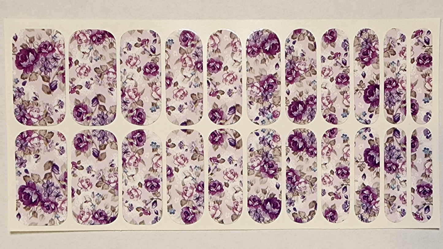 Purple Garden XL