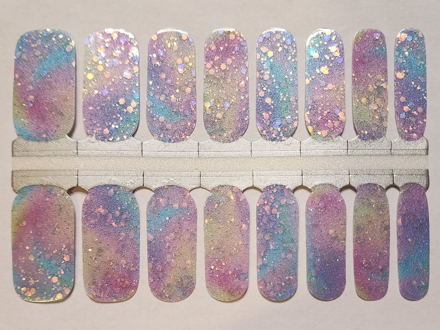 Pastel Swirl Glitter